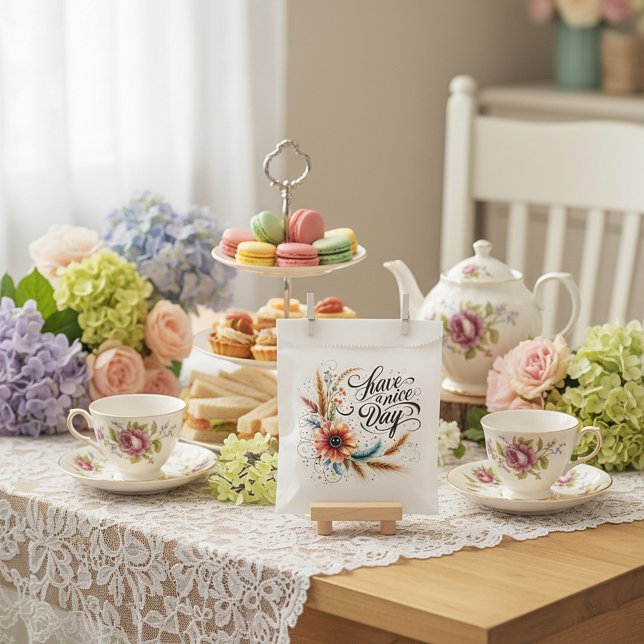 Gönnen Sie sich einen schönen Blumentag Geschenktütchen (Von Creator hochgeladen)