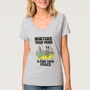Gönnen Sie sich Ihren Geist - Entspannen Sie im Sk T-Shirt