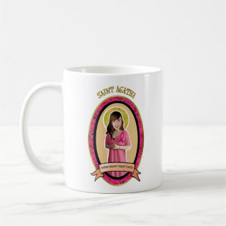 Gönnerheiliges St. Agatha gegen Brustkrebs-Tasse Kaffeetasse