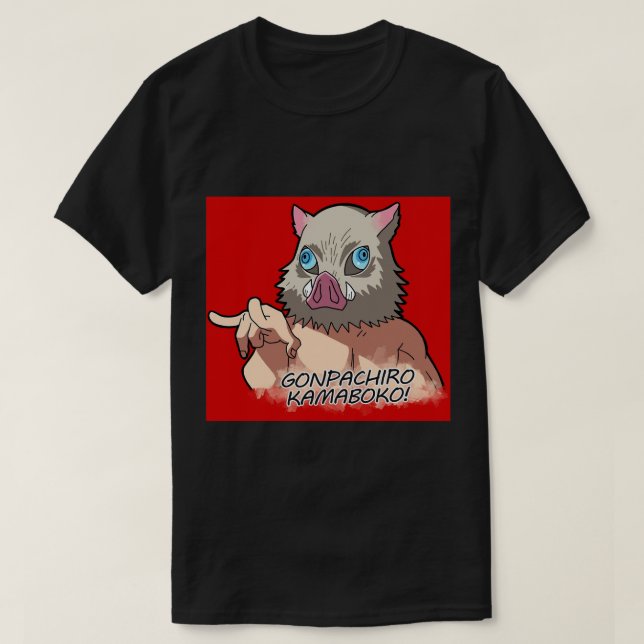 Gonpachiro Kamaboko Fotografie T-Shirt (Design vorne)