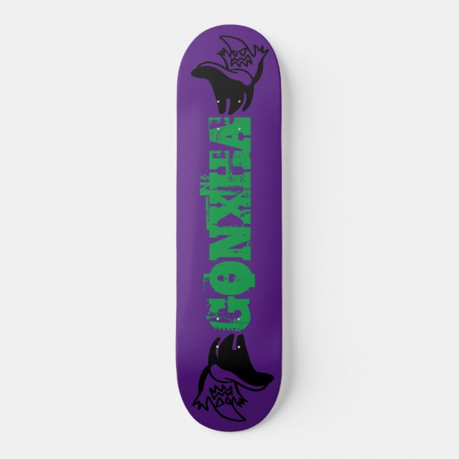 GONXHA "Hoverboard" Skateboard (Vorderseite)