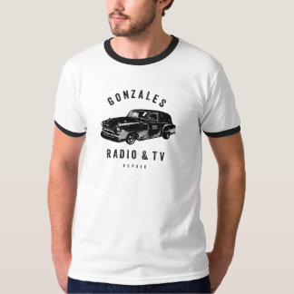 Gonzales Radio & TV Réparateur T-shirt homme Ringe