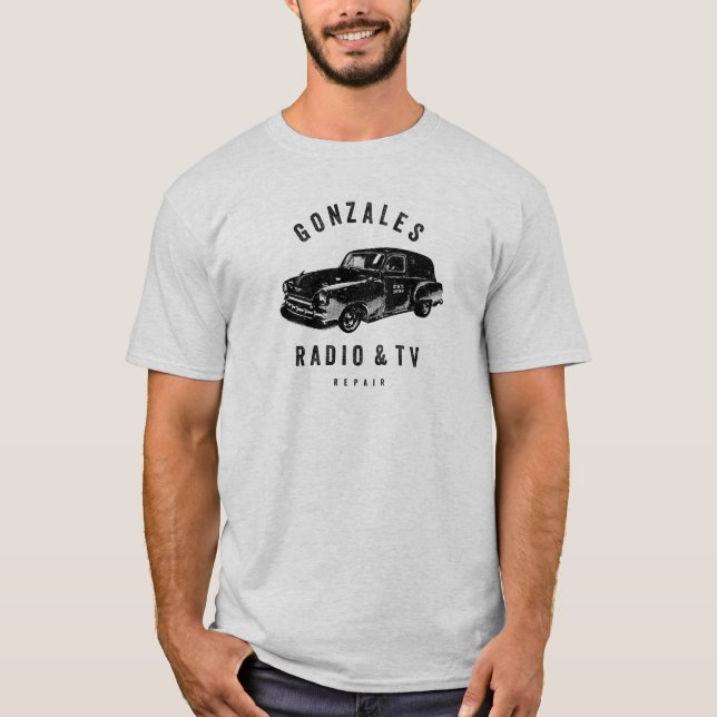 Gonzales Radio & TV Réparation T-shirt (Devant)