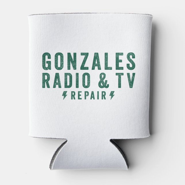 Gonzales Radio & TV Reparatur Cooler Dosenkühler (Vorderseite)