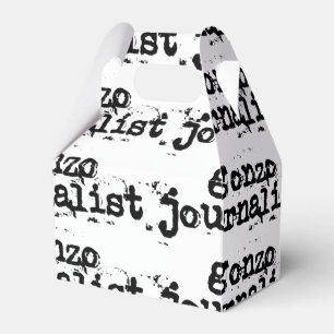 Gonzo Journalist Geschenkschachtel