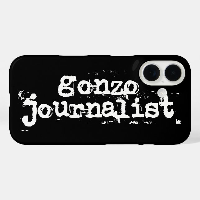 Gonzo Journalist Samsung Galaxy Case (Rückseite (Horizontal))