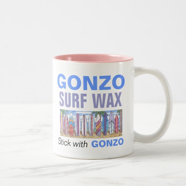 GONZO SURF WAX III Tasse (Rechts)