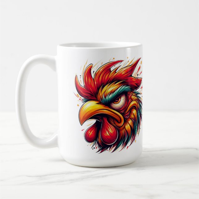 Goober the Furious Rooster Mug Kaffeetasse (Links)