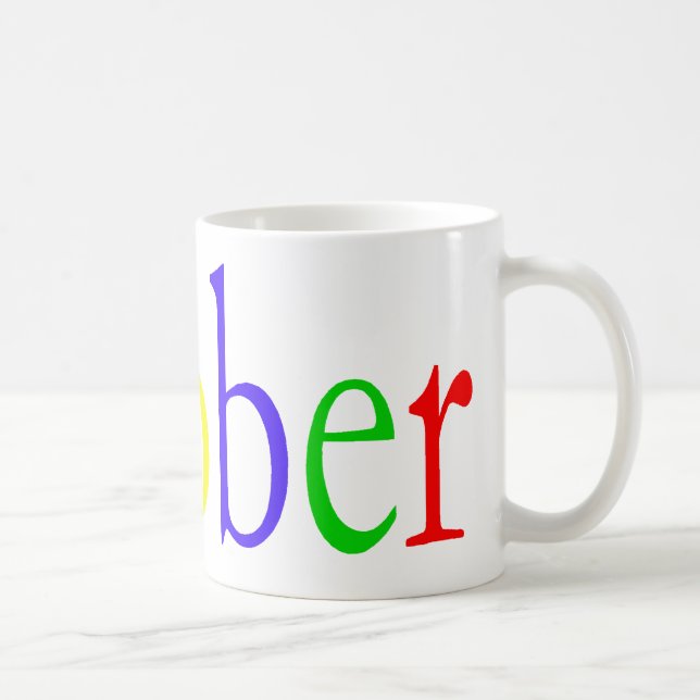 Goobergoogle-Kaffee-Tassen Kaffeetasse (Rechts)