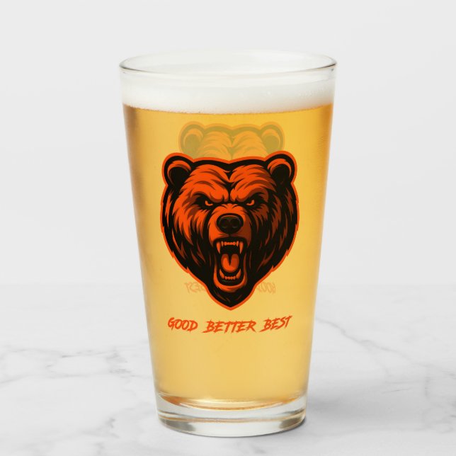 Good Better Best Never Let It Rest Glas (Vorne (Gefüllt))