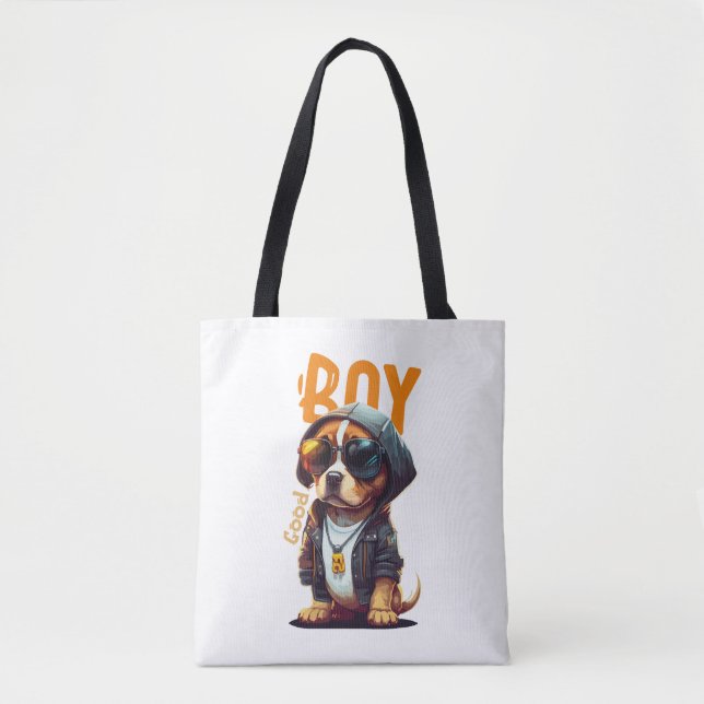 Good Boy Hund Niedlich Puppy Tasche (Vorderseite)