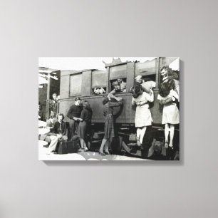 Good-bye Kiss   LEINWAND