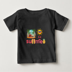 Good bye School, Hello Summer Beach und Sun T-Shi Baby T-shirt