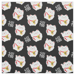 Good Fortune Cat Lucky Charm Stoff