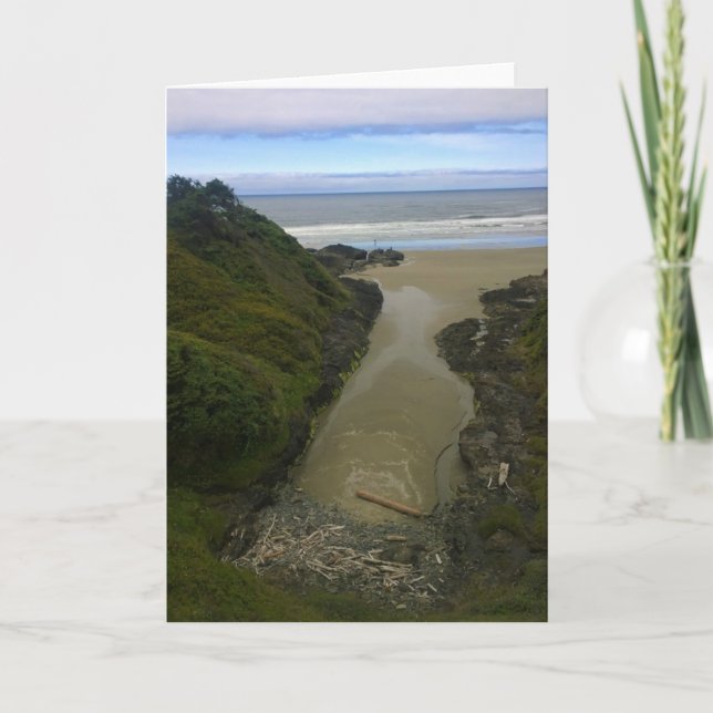 Good Fortune Cove, Cape Perpetua, ODER Karte (Vorderseite)
