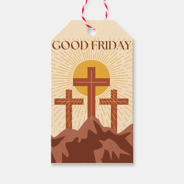 Good Friday Card Geschenkanhänger (Vorderseite)