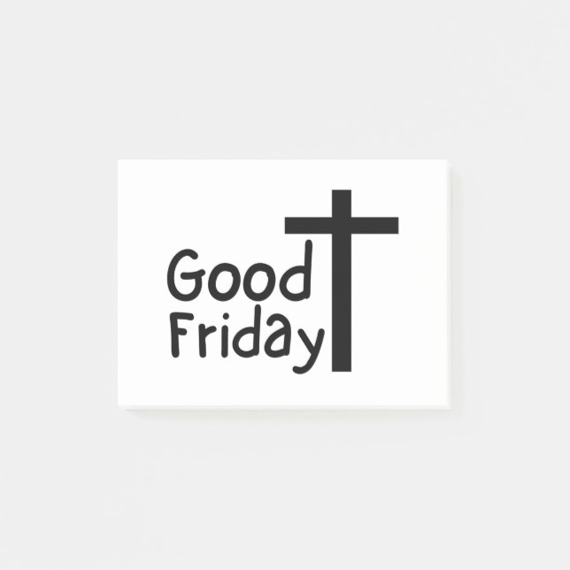 Good Friday Post-it Klebezettel (Vorderseite)