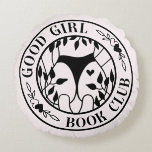 Good Girl Book Club Coussin