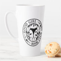 Good Girl Book Club Latte Mug