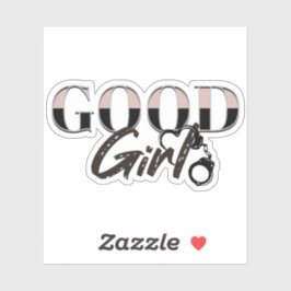 Good Girl Handcuff Dark Romance Sticker