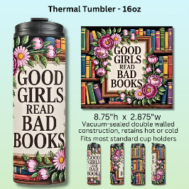 Good Girls Read Bad Books  Thermosbecher
