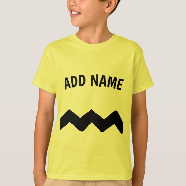 Good GTrauer Ziz Zaz Line Name T-Shirt (Vorderseite)