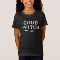 Good Hexe - niedlicher Orangenbogen, schwarzer T -