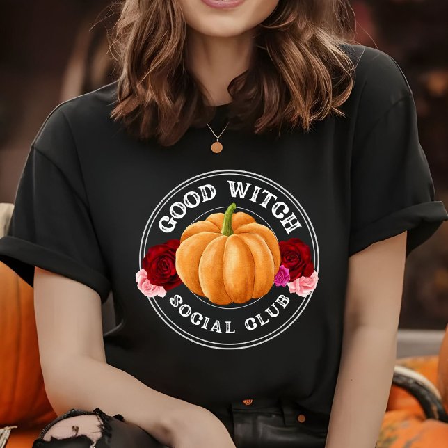 Good Hexe Social Club Halloween T-Shirt (Von Creator hochgeladen)