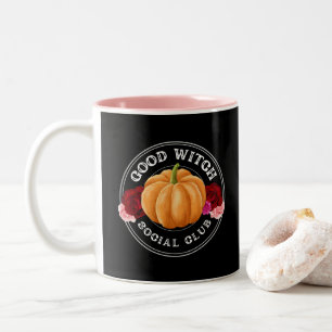 Good Hexe Social Club Halloween Zweifarbige Tasse