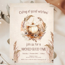 Good Hexenkürbis Halloween Girls Night Party Einladung
