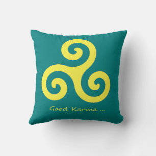 Good Karma Green Kissen