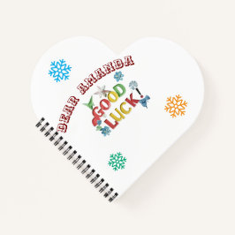 Good Luck Journal – Personalized  Gift Notebook Notizbuch