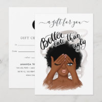 Good Mood Black Woman Geschenkzertifikat