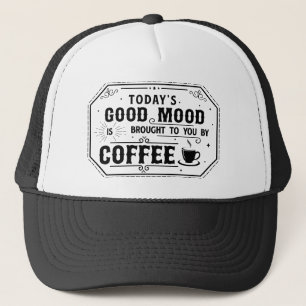 Good Mood Cafémitarbeiter Wortkunst Truckerkappe