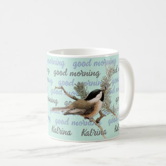 Good Moralized Bois Personnalisé Chickadee Mug