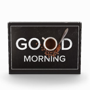 Good Morning Coffee Foto Block