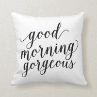 Good Morning Gorgee | Oreiller