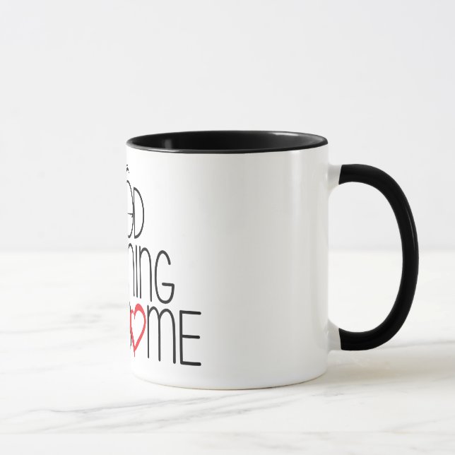 Good Morning Handsome - Coffee Mug Tasse (Rechts)