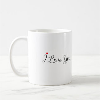 "Good Morning Handsome, I Love You" Love You Mug