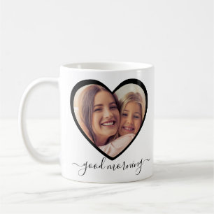 Good Morning Mama Personalisiert 2 Foto Script Kaffeetasse