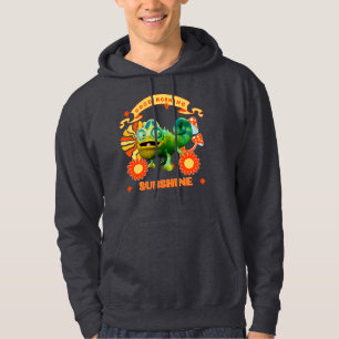Good Morning Sunshine Funny Chameleon Hoodie