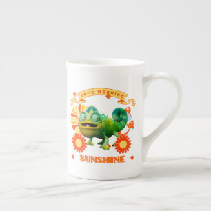 Good Morning Sunshine Funny Chameleon Prozellantasse