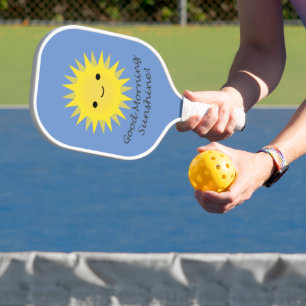 Good Morning Sunshine Niedlich Kawaii Sun Pickleball Schläger