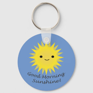 Good Morning Sunshine Niedlich Kawaii Sun Schlüsselanhänger