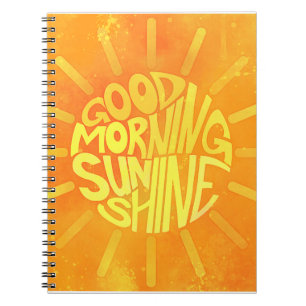 Good Morning, Sunshine! Notizblock