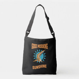 Good Morning Sunshine Pterodactyl Dino Tragetaschen Mit Langen Trägern