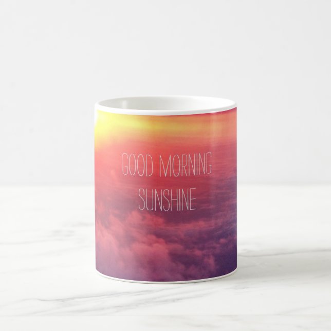 "Good Morning Sunshine" tasse à café (Centre)