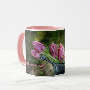 Good morning Tulips Tasse