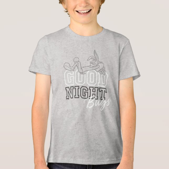 Good Night BUGS BUNNY™ Tri-Blend Shirt (Vorderseite)