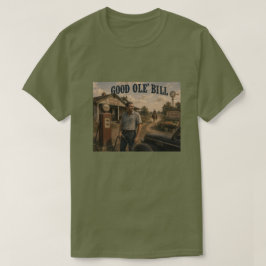 Good Ole' Bill Vintage Americana Tankstellen-T-Shi T-Shirt